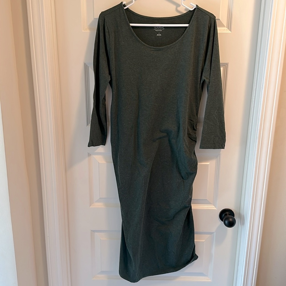 Green Maternity Dress